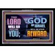 THE GOD OF ISRAEL   Bible Verses Frame for Home   (GWASCEND8450)   