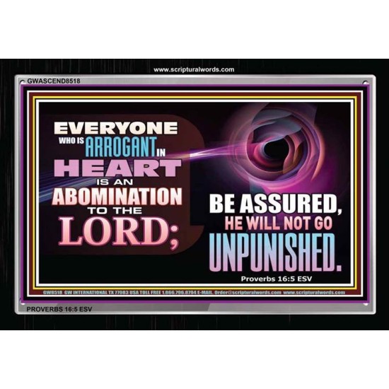 THE ABOMINABLE   Christian Framed Wall Art   (GWASCEND8518)   