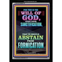 ABSTAIN FROM FORNICATION   Scripture Wall Art   (GWASCEND8715)   