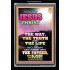 THE WAY TRUTH AND THE LIFE   Scripture Art Prints   (GWASCEND8756)   "25x33"