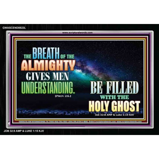 THE BREATH OF GOD   Bible Verses Wall Art   (GWASCEND8823L)   