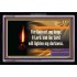 THE LORD WILL LIGHTEN MY DARKNESS   Frame Scriptural Wall Art   (GWASCEND883)   "33x25"