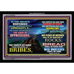 THE RIGHTEOUS   Christian Wall Art Poster   (GWASCEND8863)   