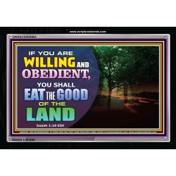 THE GOOD OF THE LAND   Scripture Art Prints   (GWASCEND8902)   