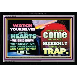 THE CARES OF LIFE   Acrylic Glass Framed Bible Verse   (GWASCEND8905)   