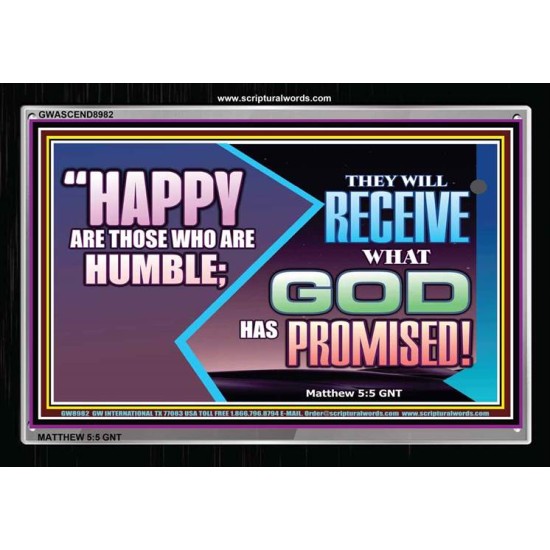 WHAT GOD HAS PROMISED   Custom Biblical Painting   (GWASCEND8982)   