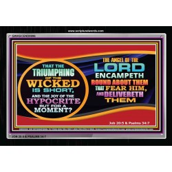 THE LORD OUR DELIVERER   Framed Lobby Wall Decoration   (GWASCEND8996)   
