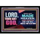 THOU ART GOD   Encouraging Bible Verses Framed   (GWASCEND9012)   