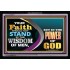 THE POWER OF GOD   Christian Frame Art   (GWASCEND9075)   "33x25"