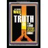 WALK IN THE TRUTH   Large Framed Scripture Wall Art   (GWASCEND9121)   "25x33"