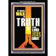 WALK IN THE TRUTH   Large Framed Scripture Wall Art   (GWASCEND9121)   