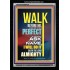 WALK BEFORE ME   Bible Verse Frames online   (GWASCEND9129)   "25x33"