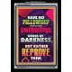 UNFRUITFUL WORKS OF DARKNESS   Christian Paintings   (GWASCEND9249)   