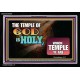 TEMPLE OF GOD IS HOLY   Scriptures Wall Art   (GWASCEND9297)   