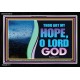 THOU ART MY HOPE O LORD   Bible Verse Frame   (GWASCEND9313)   