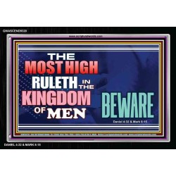 THE MOST HIGH RULETH IN THE KINGDOM OF MEN   Large Wall Accents & Wall Decor   (GWASCEND9320)   