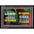 THE LORD COUNSEL STAND FOREVER   Unique Bible Verse Framed   (GWASCEND9354)   "33x25"