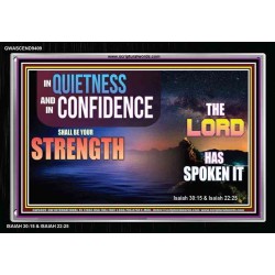 THE LORD HAS SPOKEN IT   Bible Verses Frame Art Prints   (GWASCEND9409)   