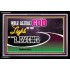 WALK BEFORE GOD IN THE LIGHT OF LIVING   Christian Artwork   (GWASCEND9450)   "33x25"