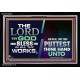 THE LORD SHALL BLESS THY WORKS   Christian Wall Dcor   (GWASCEND9462)   