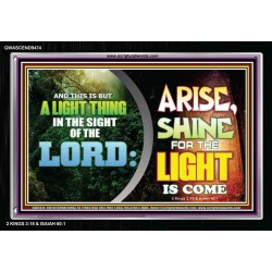 A LIGHT THING IN THE SIGHT OF THE LORD   Art & Wall Dcor   (GWASCEND9474)   