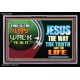 THIS IS THE WAY WALK IN IT   Biblical Art Acrylic Glass Frame    (GWASCEND9503)   