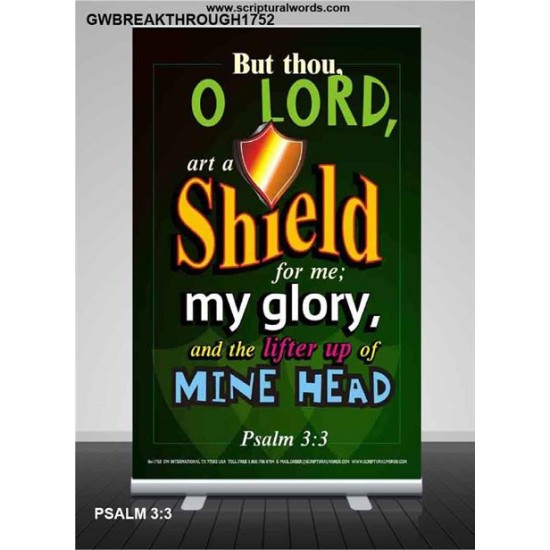 A SHIELD FOR ME   Bible Verses For the Kids Frame    (GWBREAKTHROUGH1752)   