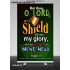 A SHIELD FOR ME   Bible Verses For the Kids Frame    (GWBREAKTHROUGH1752)   "5x34"