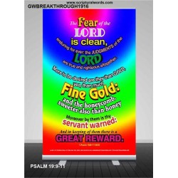 THERE IS A GREAT REWARD   Bible Verses  Picture Frame Gift   (GWBREAKTHROUGH1916)   