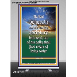 THE RIVERS OF LIFE   Framed Bedroom Wall Decoration   (GWBREAKTHROUGH241)   