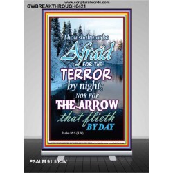 THE TERROR BY NIGHT   Printable Bible Verse to Framed   (GWBREAKTHROUGH6421)   