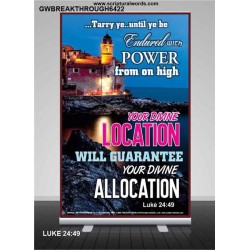 YOU DIVINE LOCATION   Printable Bible Verses to Framed   (GWBREAKTHROUGH6422)   