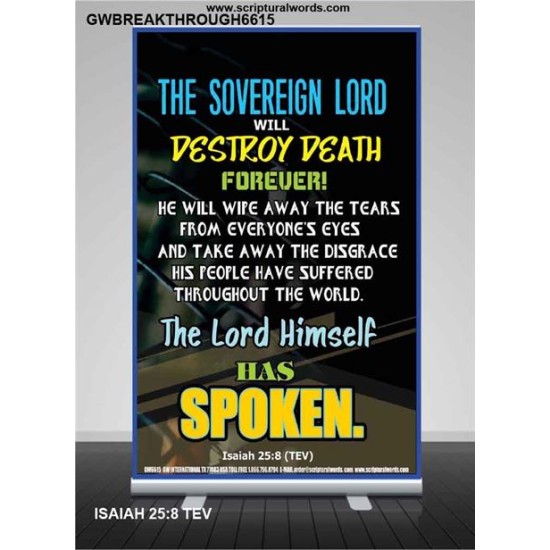 THE SOVEREIGN LORD   Framed Office Wall Decoration   (GWBREAKTHROUGH6615)   