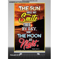 THE SUN SHALL NOT SMITE THEE   Framed Bible Verse   (GWBREAKTHROUGH6660)   