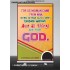 ALL THINGS ARE FROM GOD   Scriptural Portrait Wooden Frame   (GWBREAKTHROUGH6882)   "5x34"