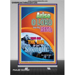 ARISE O LORD   Printable Bible Verses to Frame   (GWBREAKTHROUGH7240)   