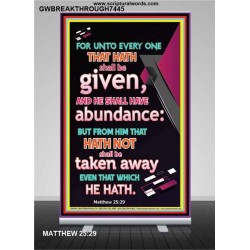 ABUNDANCE   Bible Verses Framed for Home Online   (GWBREAKTHROUGH7445)   