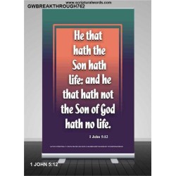 THE SONS OF GOD   Christian Quotes Framed   (GWBREAKTHROUGH762)   