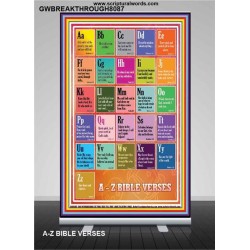 A-Z BIBLE VERSES   Christian Quotes Frame   (GWBREAKTHROUGH8087)   