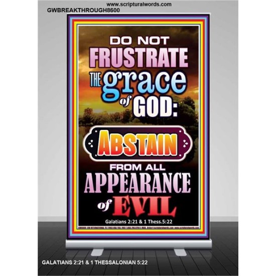 ABSTAIN FROM ALL APPEARANCE OF EVIL   Bible Scriptures on Forgiveness Frame   (GWBREAKTHROUGH8600)   