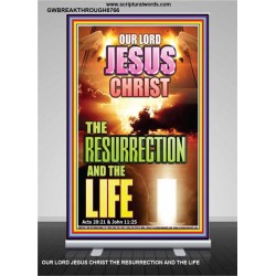 THE RESURRECTION AND THE LIFE   Christian Wall Décor   (GWBREAKTHROUGH8766)   