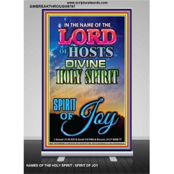 THE SPIRIT OF JOY   Bible Verse Acrylic Glass Frame   (GWBREAKTHROUGH8797)   