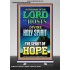 THE SPIRIT OF HOPE   Bible Verses Wall Art Acrylic Glass Frame   (GWBREAKTHROUGH8798)   "5x34"