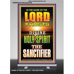 THE SANCTIFIER   Bible Verses Poster   (GWBREAKTHROUGH8799)   