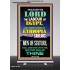 THEY SHALL BE THINE   Framed Restroom Wall Decoration   (GWBREAKTHROUGH8829)   "5x34"