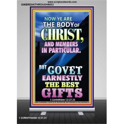 YE ARE THE BODY OF CHRIST   Bible Verses Framed Art   (GWBREAKTHROUGH8853)   