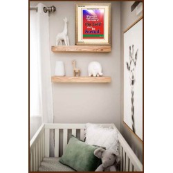 WHOSOEVER SHALL CALL   Inspiration Wall Art Frame   (GWCOV1632)   "18x23"