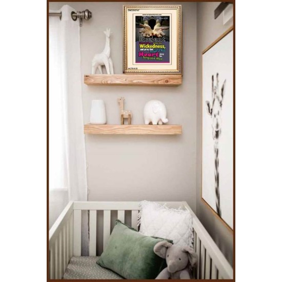 THE THOUGHT OF THINE HEART   Custom Framed Bible Verses   (GWCOV3747)   