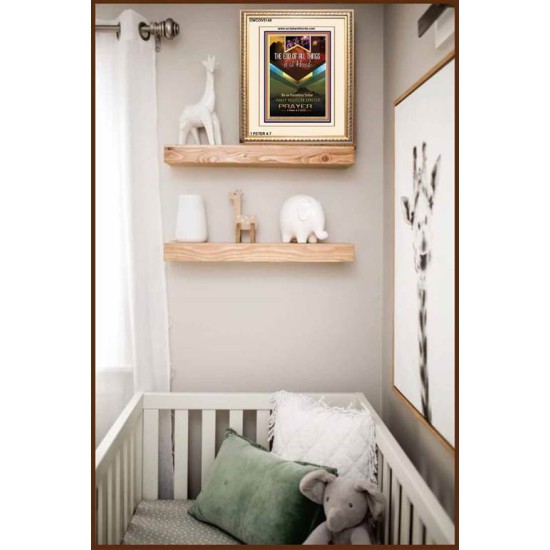 WATCH UNTO PRAYER   Portrait of Faith Wooden Framed   (GWCOV5140)   