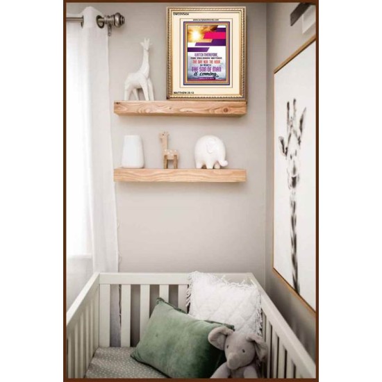 WATCH THEREFORE   Christian Framed Wall Art   (GWCOV5434)   